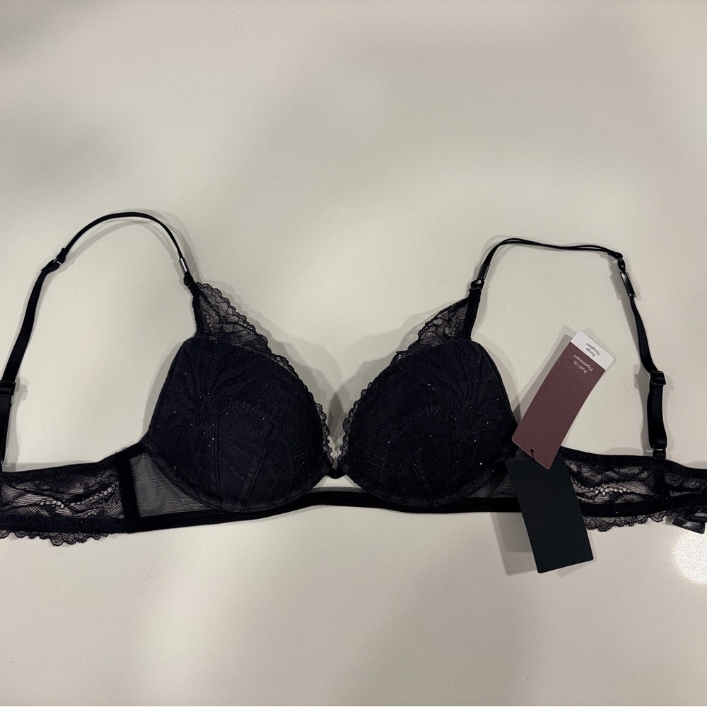 Calvin Klein Black Lace Bra